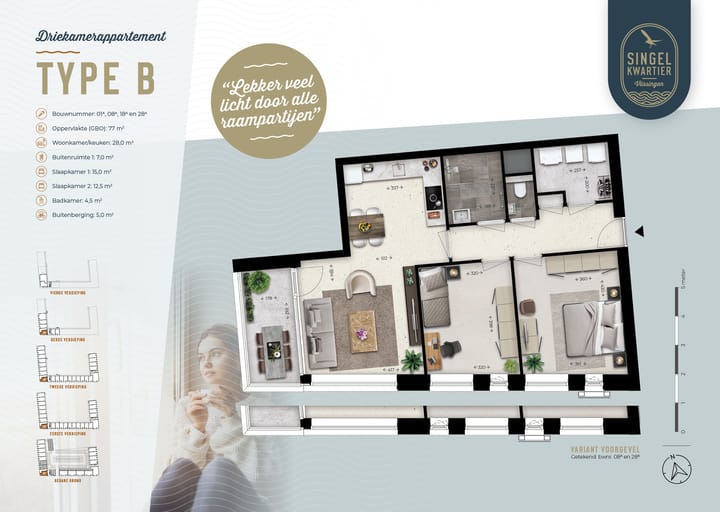 Foto 1 van Singelkwartier type B (Bouwnr. 28a)