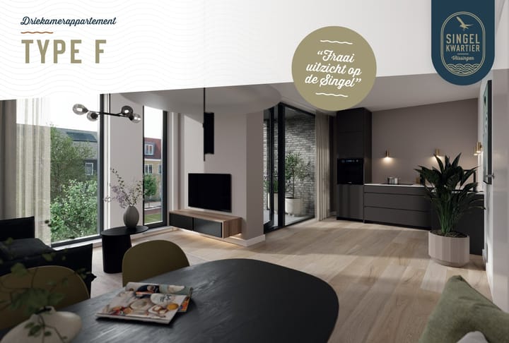 Foto 2 van Singelkwartier type F (Bouwnr. Type F 52)