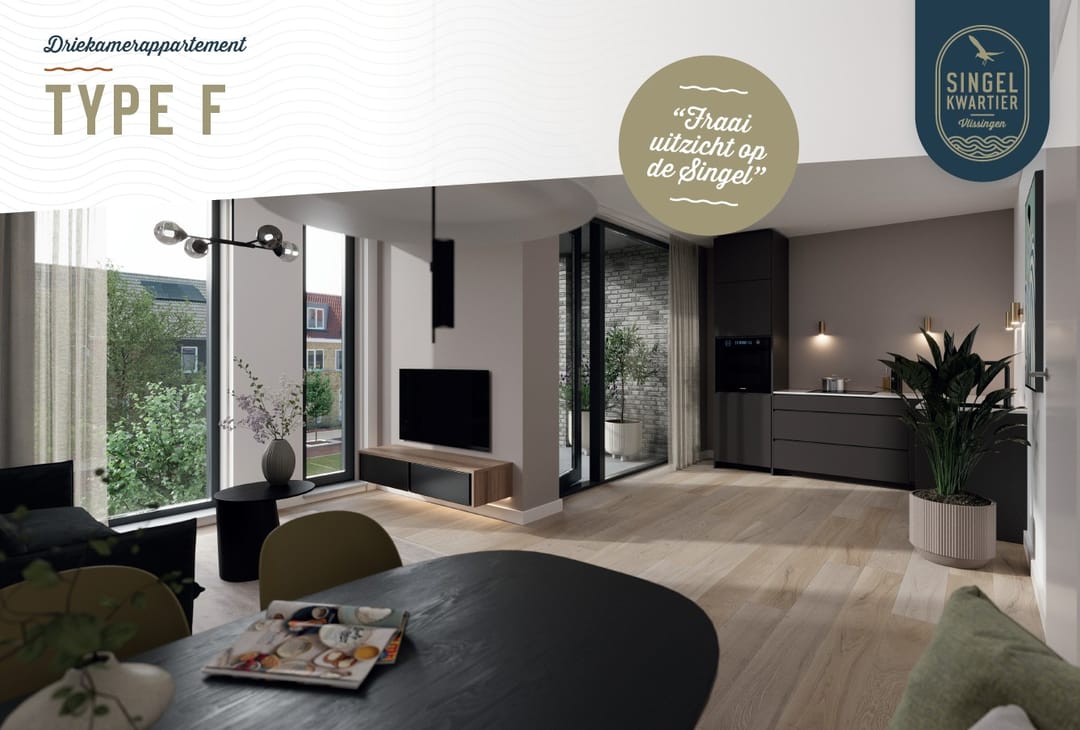 Foto 2 van Singelkwartier type F (Bouwnr. Type F 62)