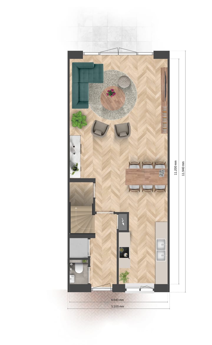 Foto 4 van Rietboog (Bouwnr. 44)