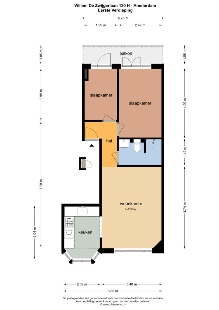 Foto 48 van Willem de Zwijgerlaan 120-H