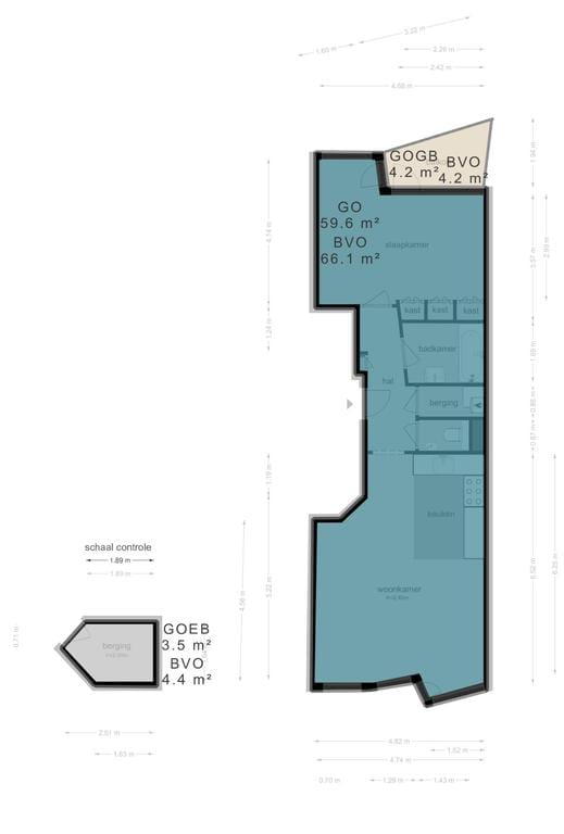 Foto 57 van Utrechtsedwarsstraat 34-D