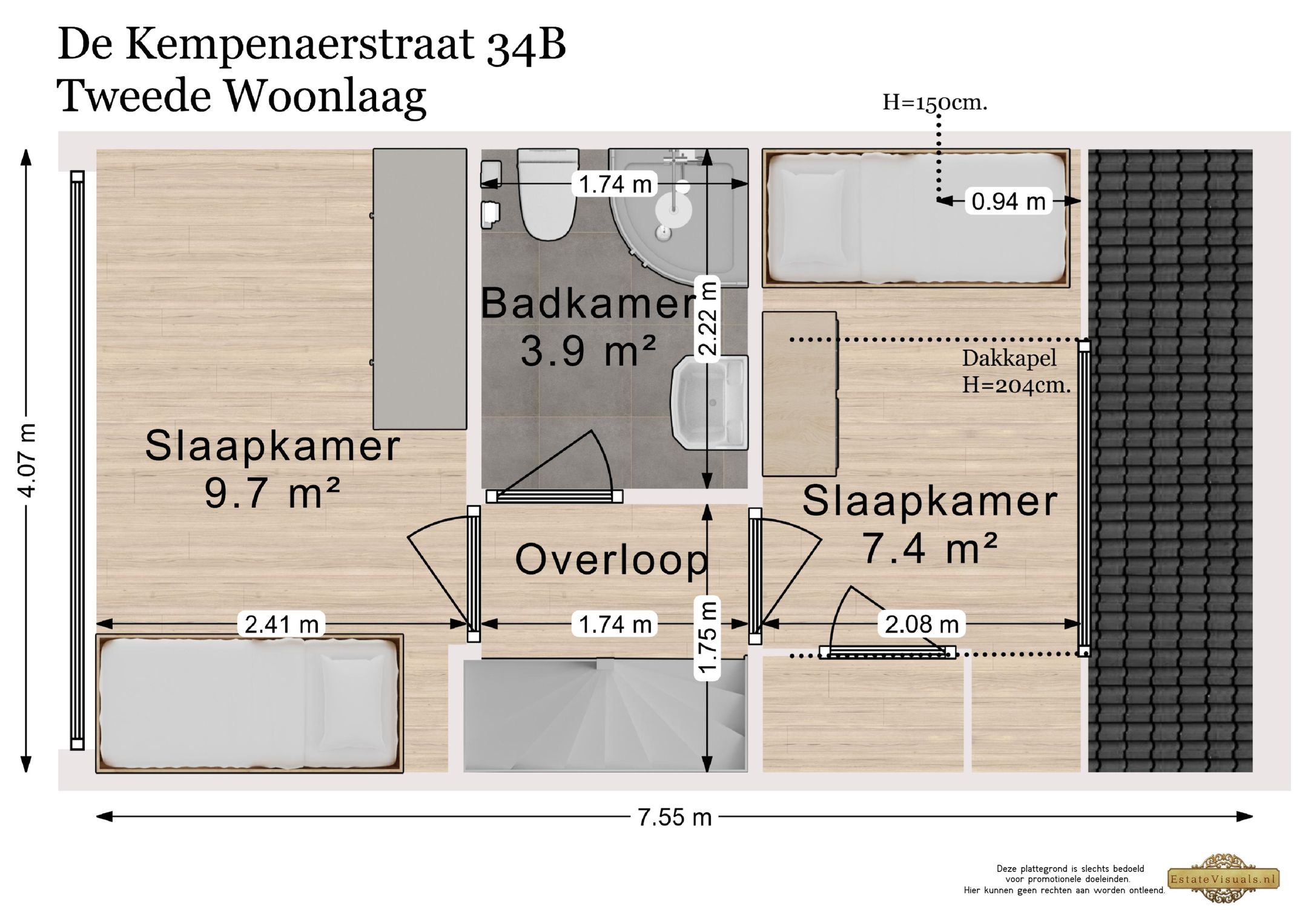 Foto 33 van de Kempenaerstraat 34-B