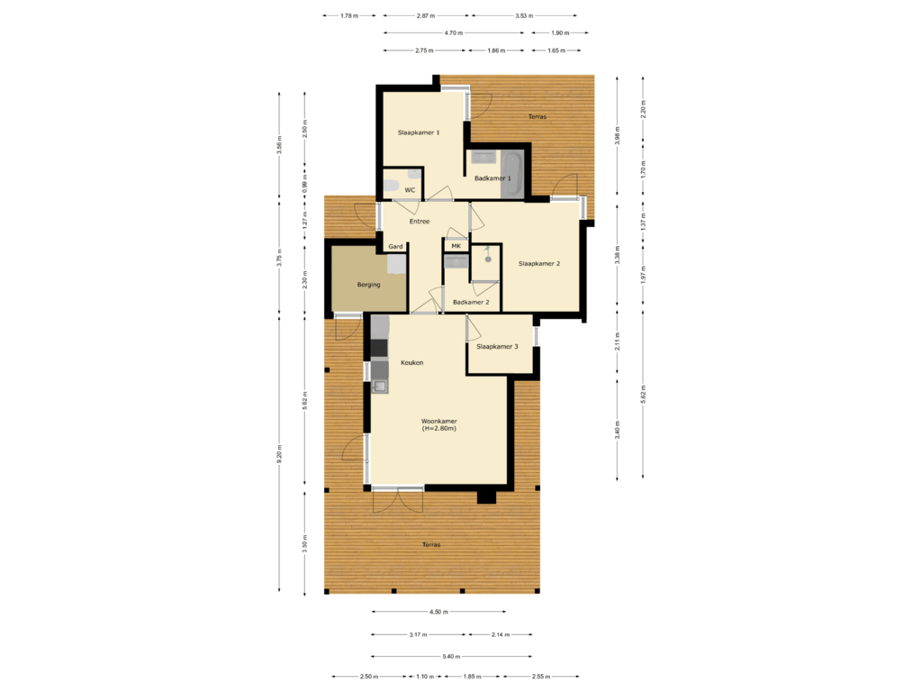 begane grond