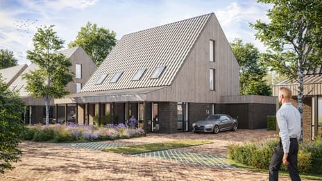 Foto van "Wonen in het park" 2/1 kap woningen 2-onder-1-kapwoning