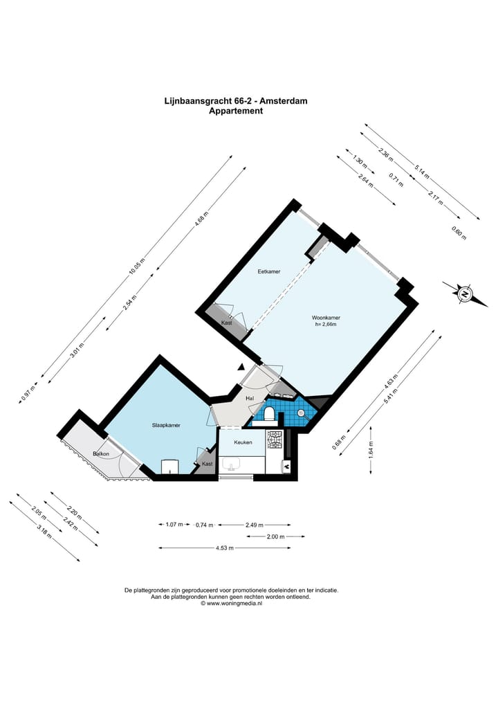 Foto 26 van Lijnbaansgracht 66-2