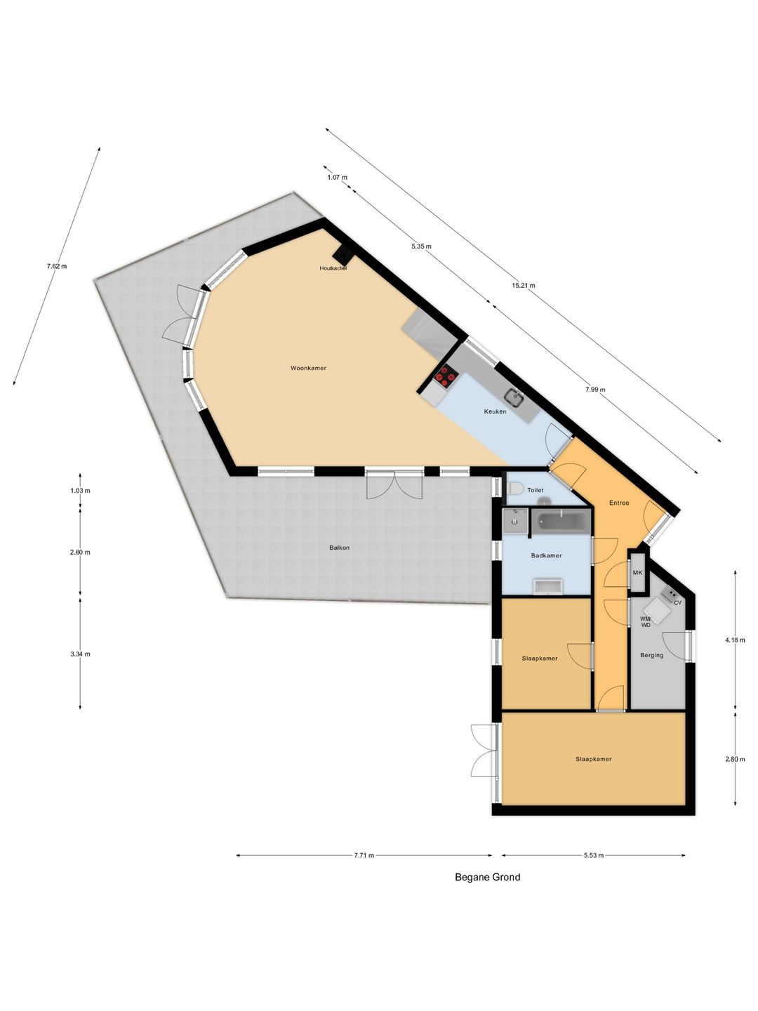 Foto 61 van Zandkreekplaatweg 16