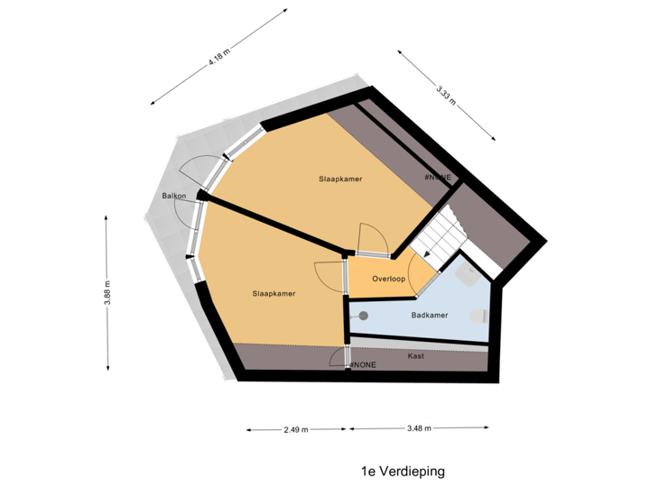 1e Verdieping