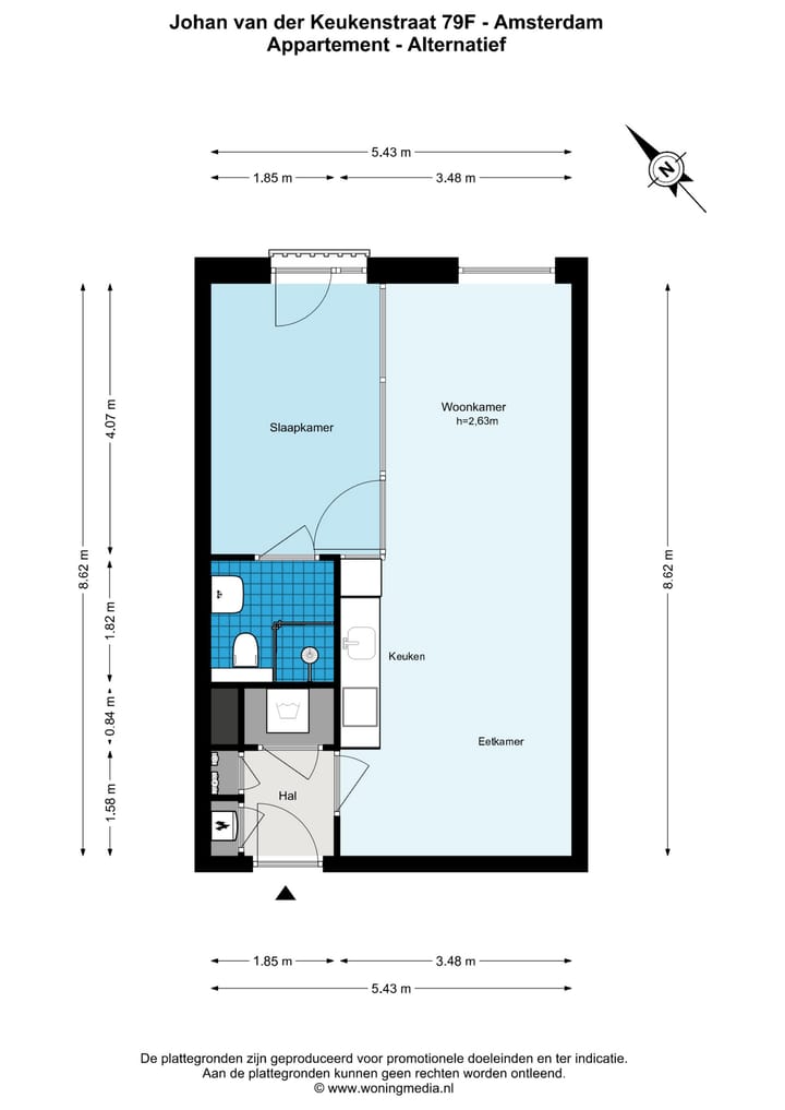 Foto 26 van Johan van der Keukenstraat 79-F