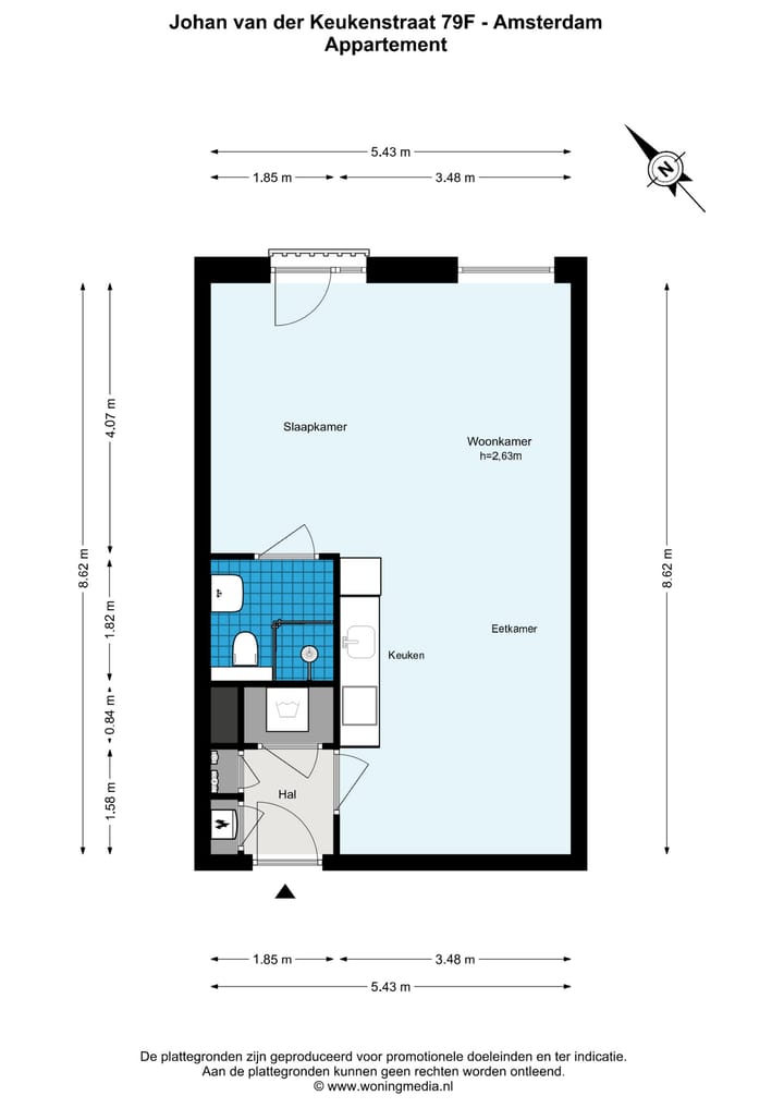 Foto 27 van Johan van der Keukenstraat 79-F