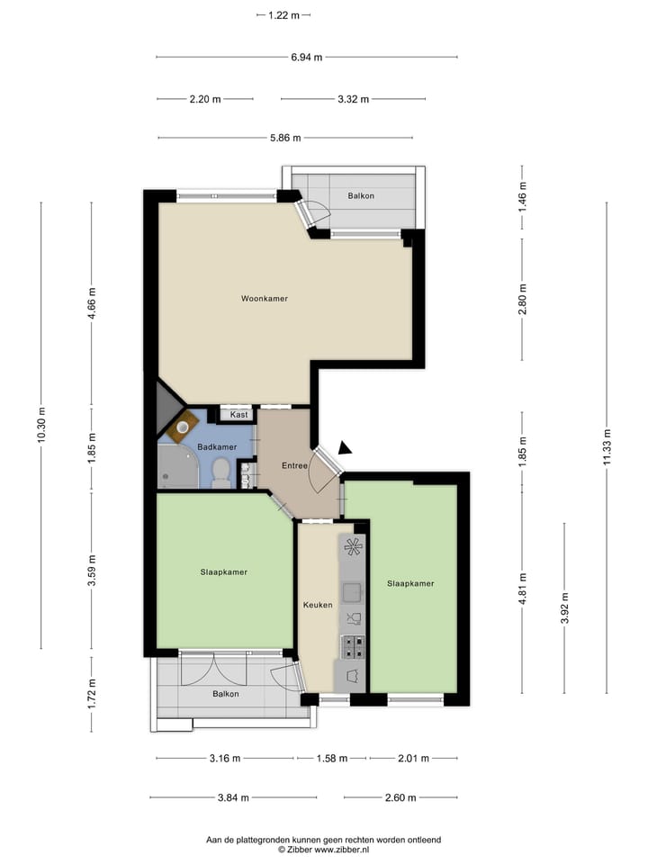 Foto 20 van Trouringhstraat 10-2