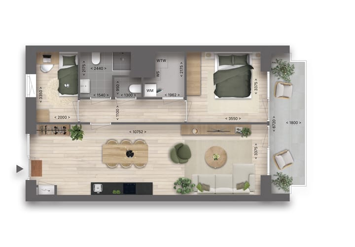 Foto 11 van De Suikerzijde - A2 (Bouwnr. 40)