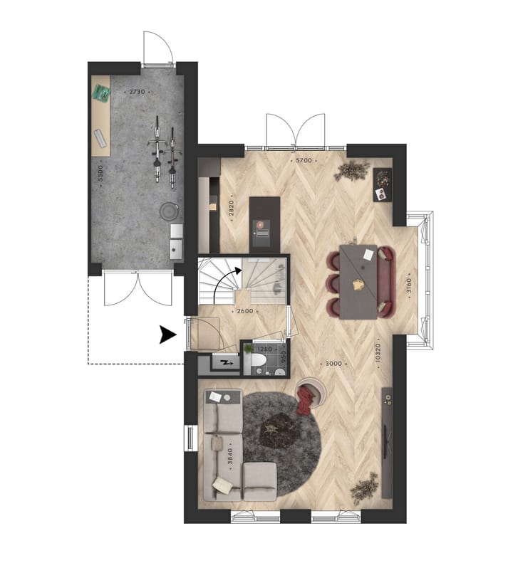Foto 3 van Geschakelde vrijstaande woningen (Bouwnr. 34)
