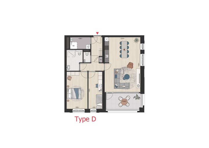 Foto 7 van Type D (Bouwnr. 22)