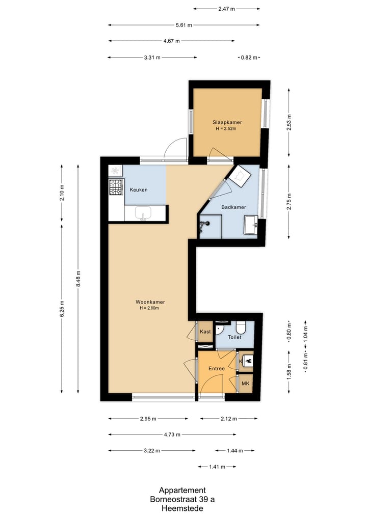 Foto 20 van Borneostraat 39-A