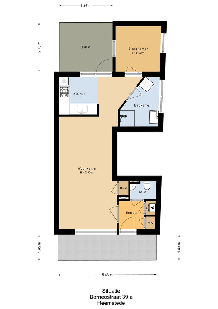 Foto 21 van Borneostraat 39-A