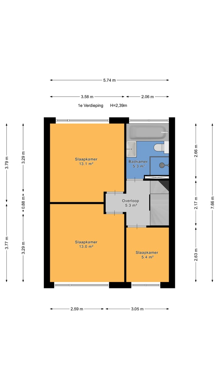 Foto 52 van Swemcoperlaan 15