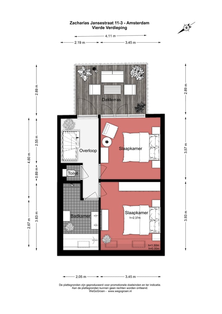 Foto 46 van Zacharias Jansestraat 11-3