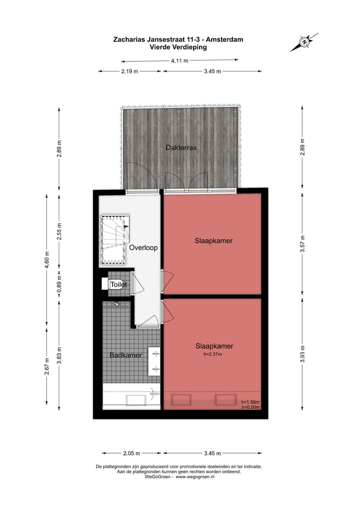 Foto 47 van Zacharias Jansestraat 11-3