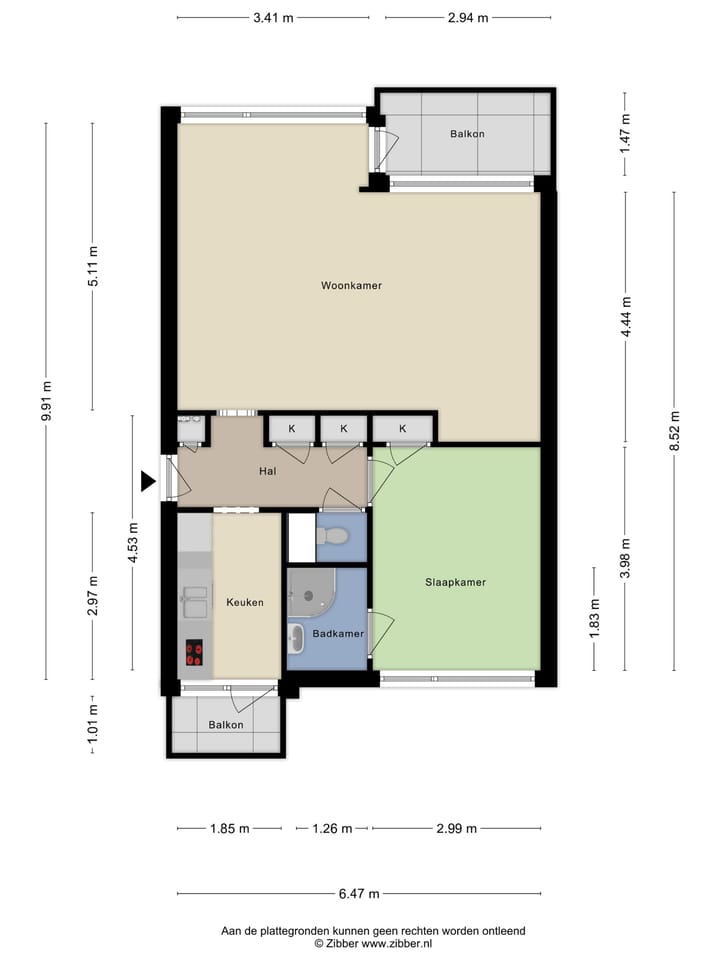 Foto 25 van Meidoornsingel 97-B