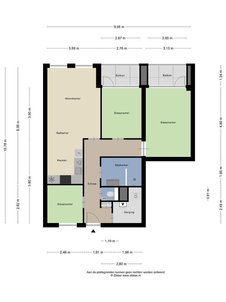 Foto 26 van Tweede Bothofdwarsstraat 2-13