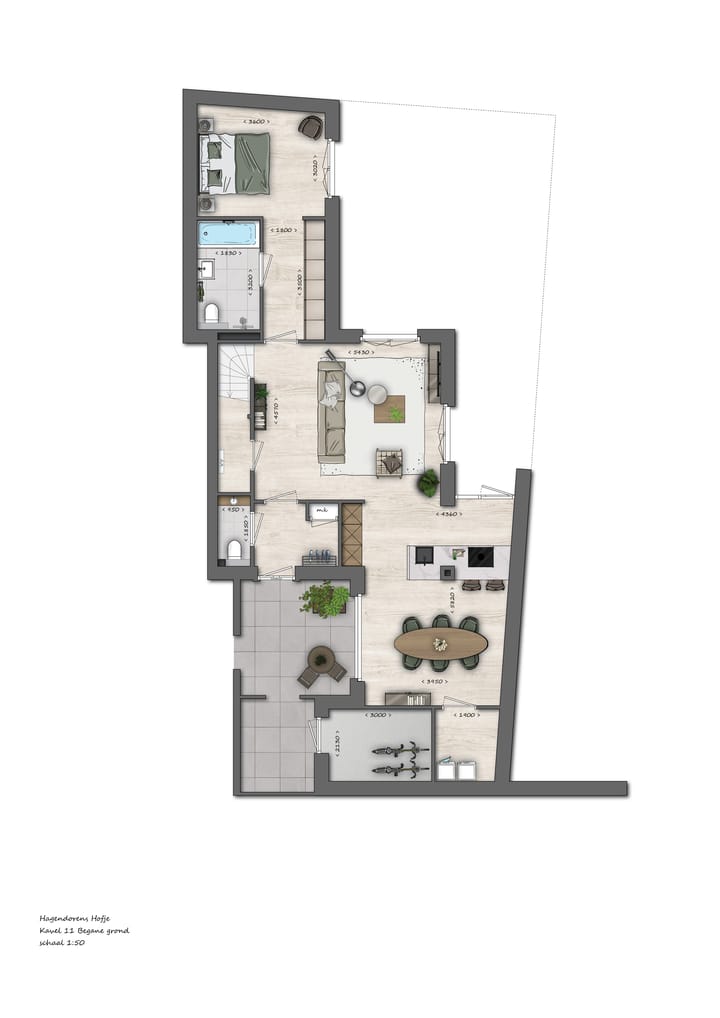 Foto 6 van Patiowoning -bnr 11 XXL - Hagendorens Hofje (Bouwnr. 11)