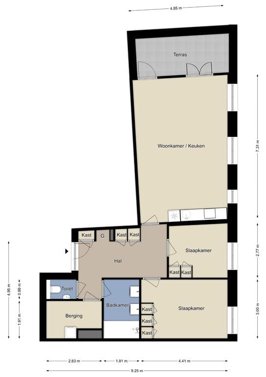 Foto 6 van Merkatplantsoen 20-A07
