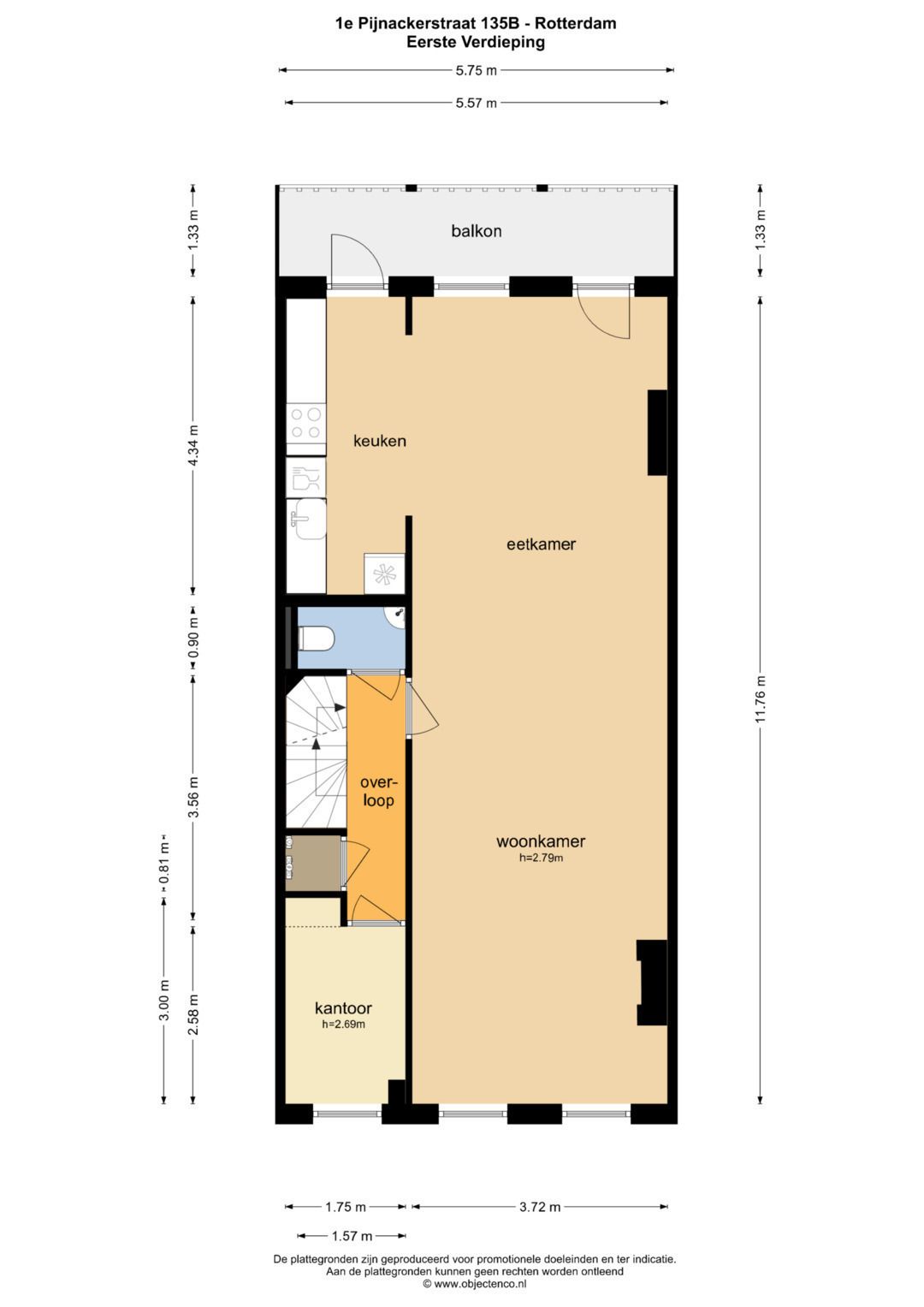 Foto 41 van 1e Pijnackerstraat 135-B