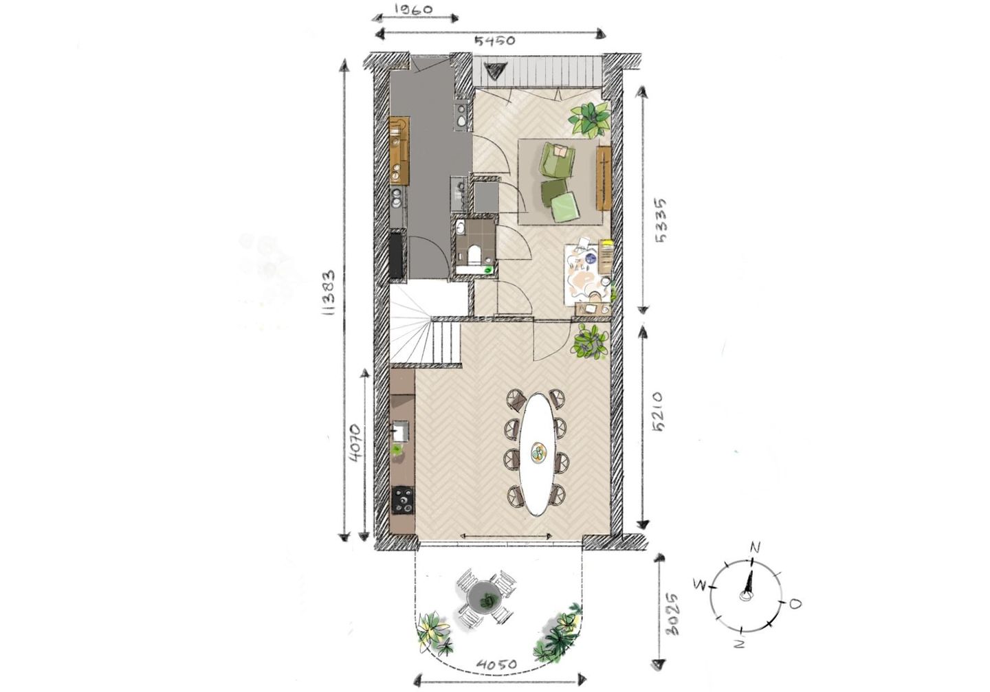 Foto 5 van Bloom Park | Merwede Townhouse 12.8 (Bouwnr. 1)