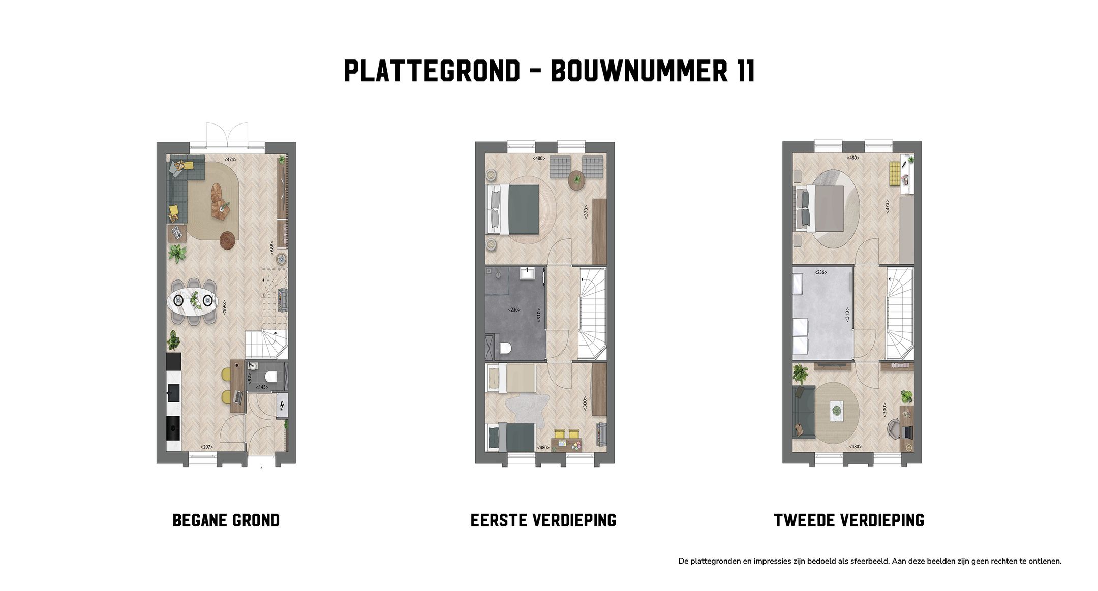 Foto 3 van Herenhuis (Bouwnr. 11)