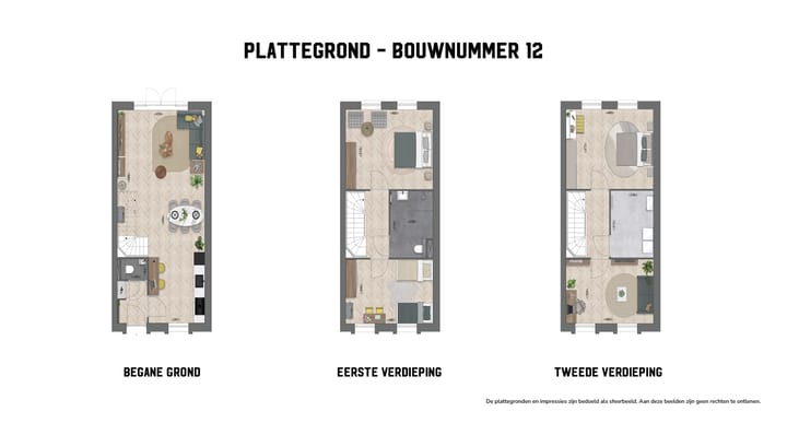 Foto 3 van Herenhuis (Bouwnr. 12)