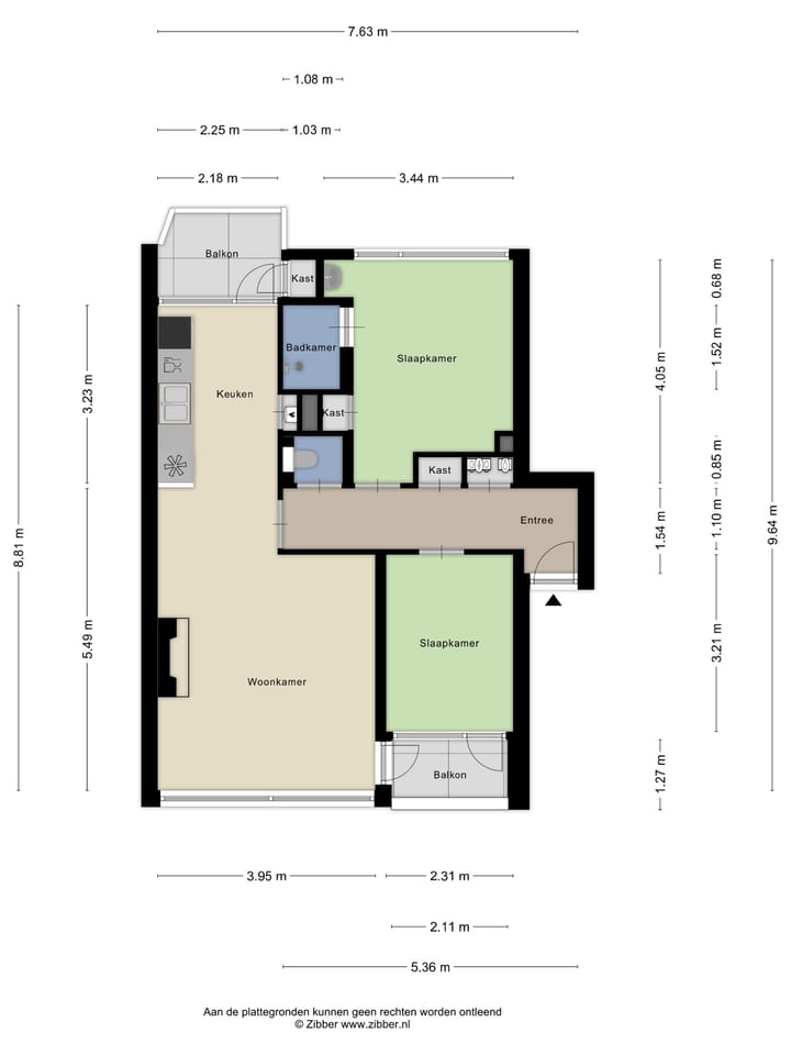 Foto 34 van Bernhardstraat 25-I