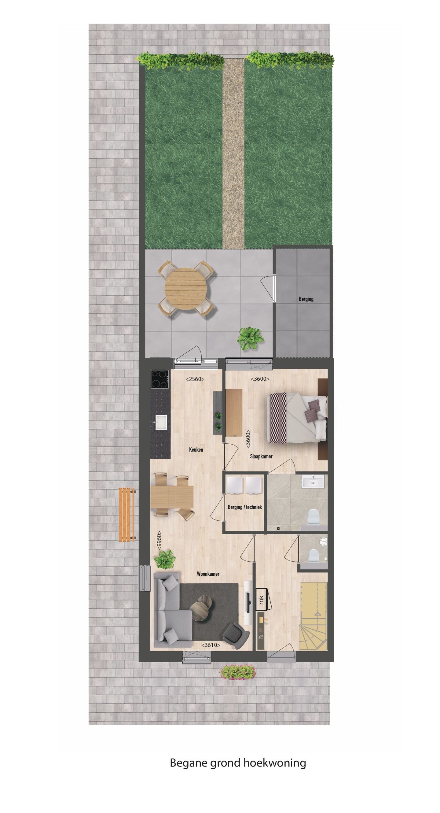 Foto 5 van HL - Hoekwoning (Bouwnr. H12)