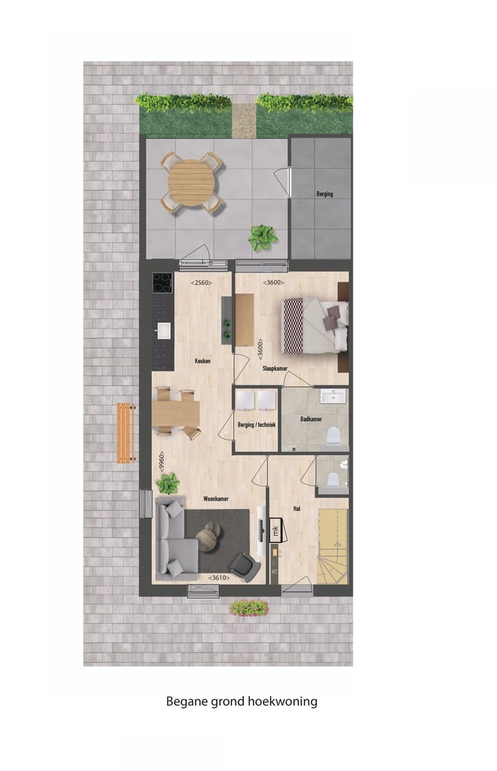 Foto 5 van HL - Hoekwoning (Bouwnr. H15)