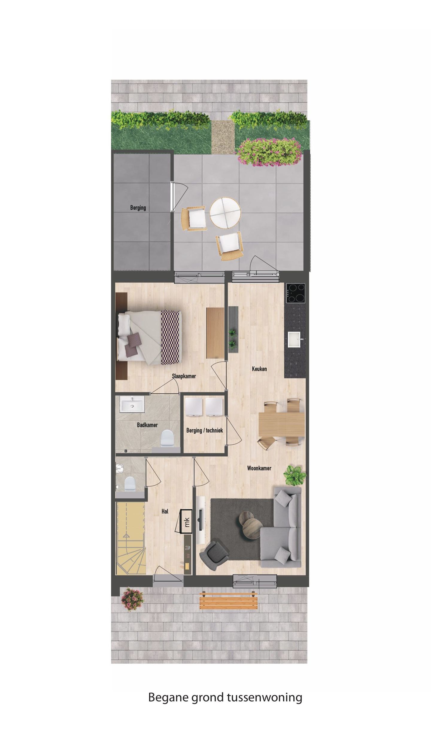 Foto 5 van HL - Tussenwoning (Bouwnr. H10)