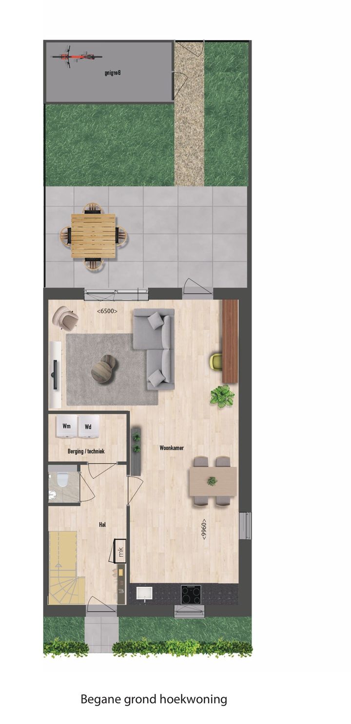 Foto 5 van HS - Hoekwoning (Bouwnr. H16)