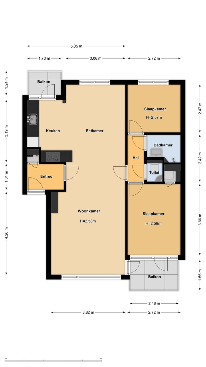 Foto 27 van Delftlaan 309-III