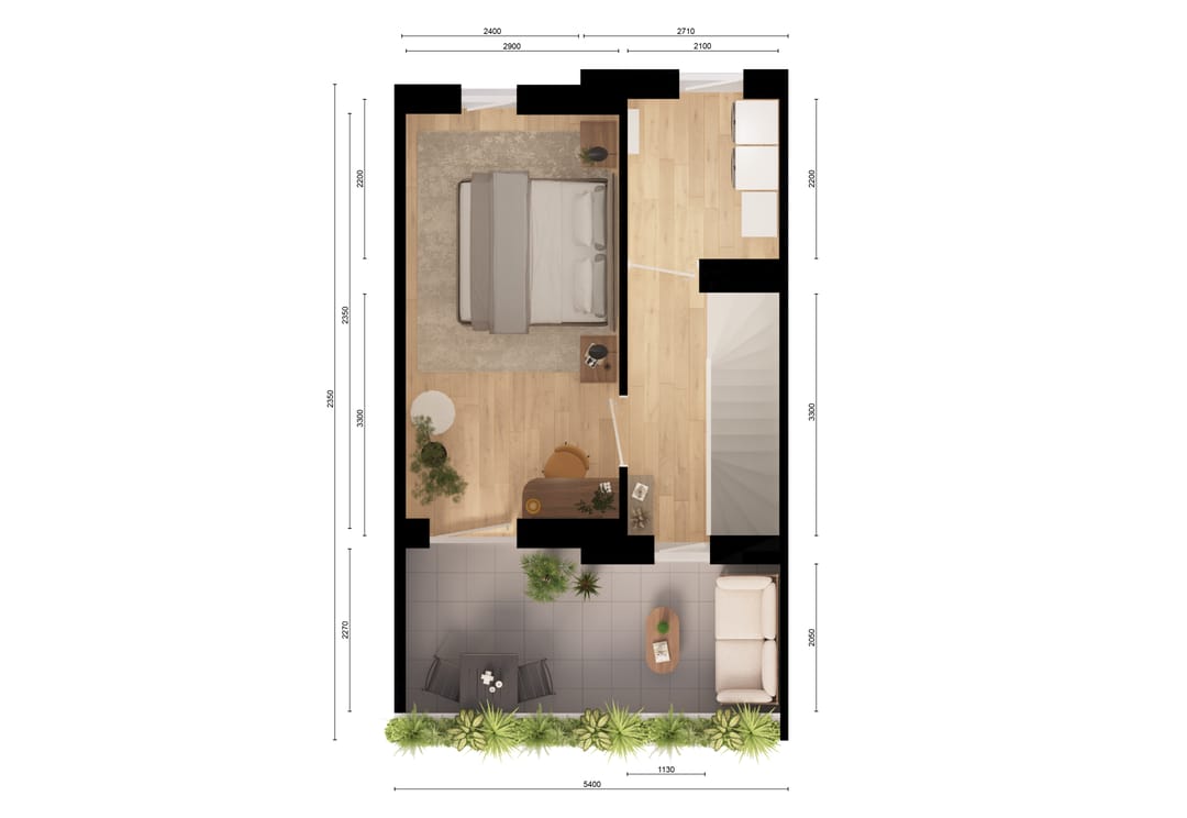 Foto 7 van Smariuskade Desem - Bouwnummer (Bouwnr. I07)