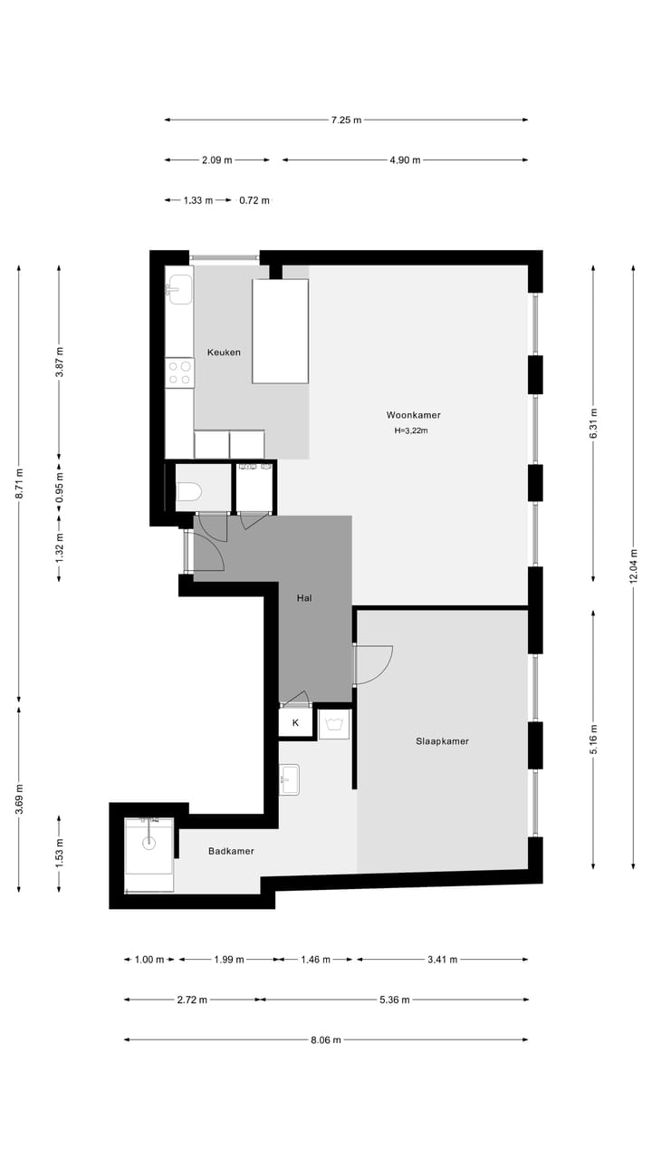 Foto 36 van Kortenaerstraat 1-E