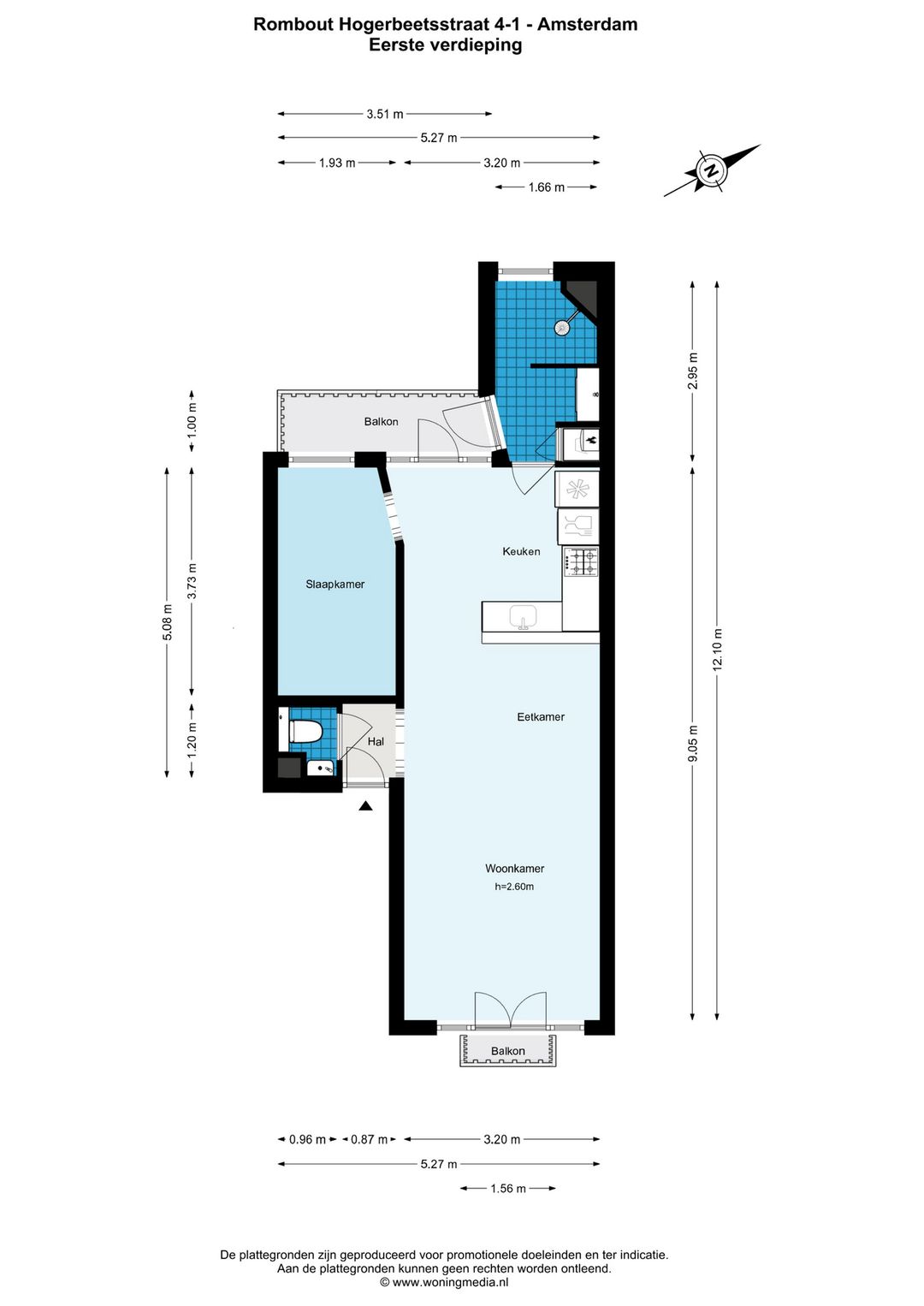Foto 22 van Rombout Hogerbeetsstraat 4-1