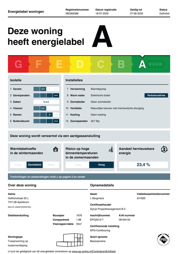 Foto 36 van Helfrichstraat 25-L