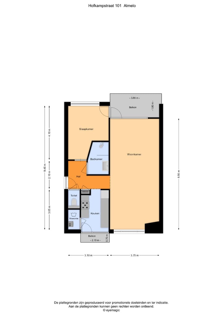 Foto 25 van Hofkampstraat 101