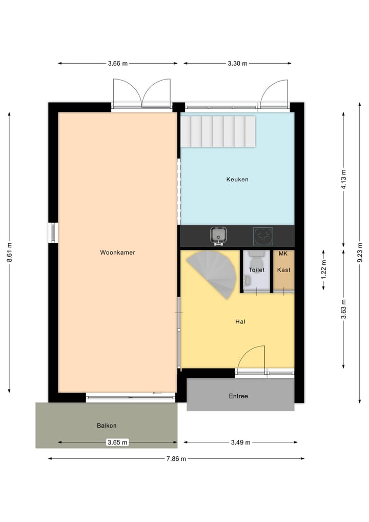 Foto 24 van Potteriestraat 141