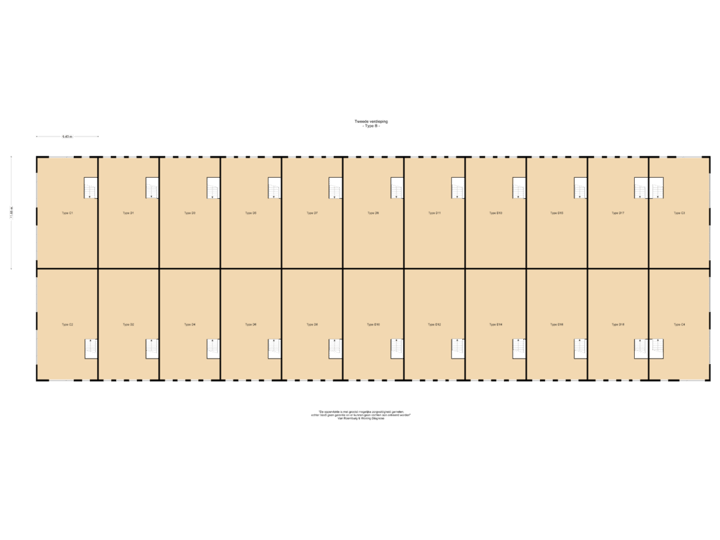 Tweede verdieping Type B