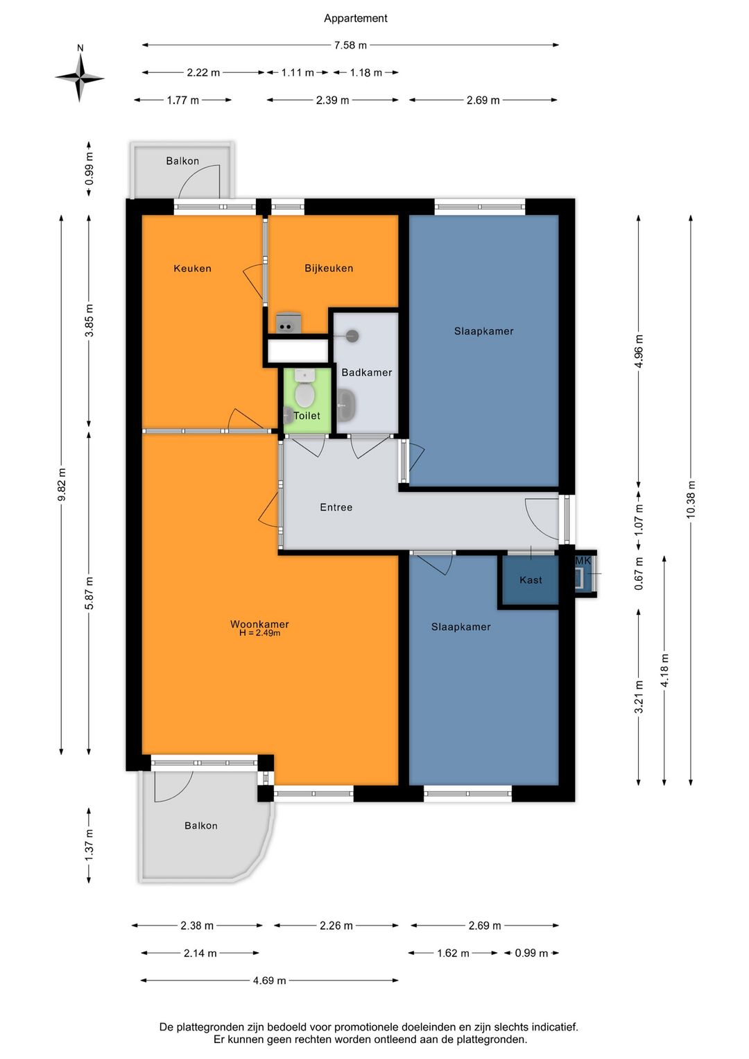 Foto 28 van Riouwstraat 85-D