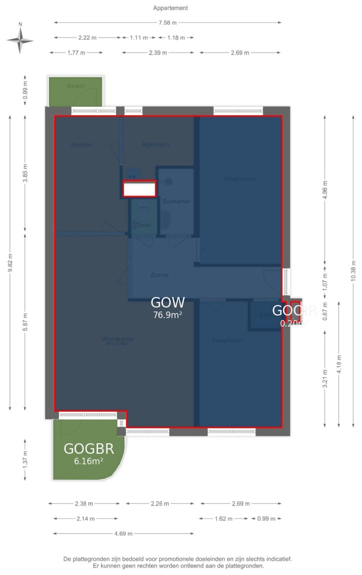 Foto 30 van Riouwstraat 85-D