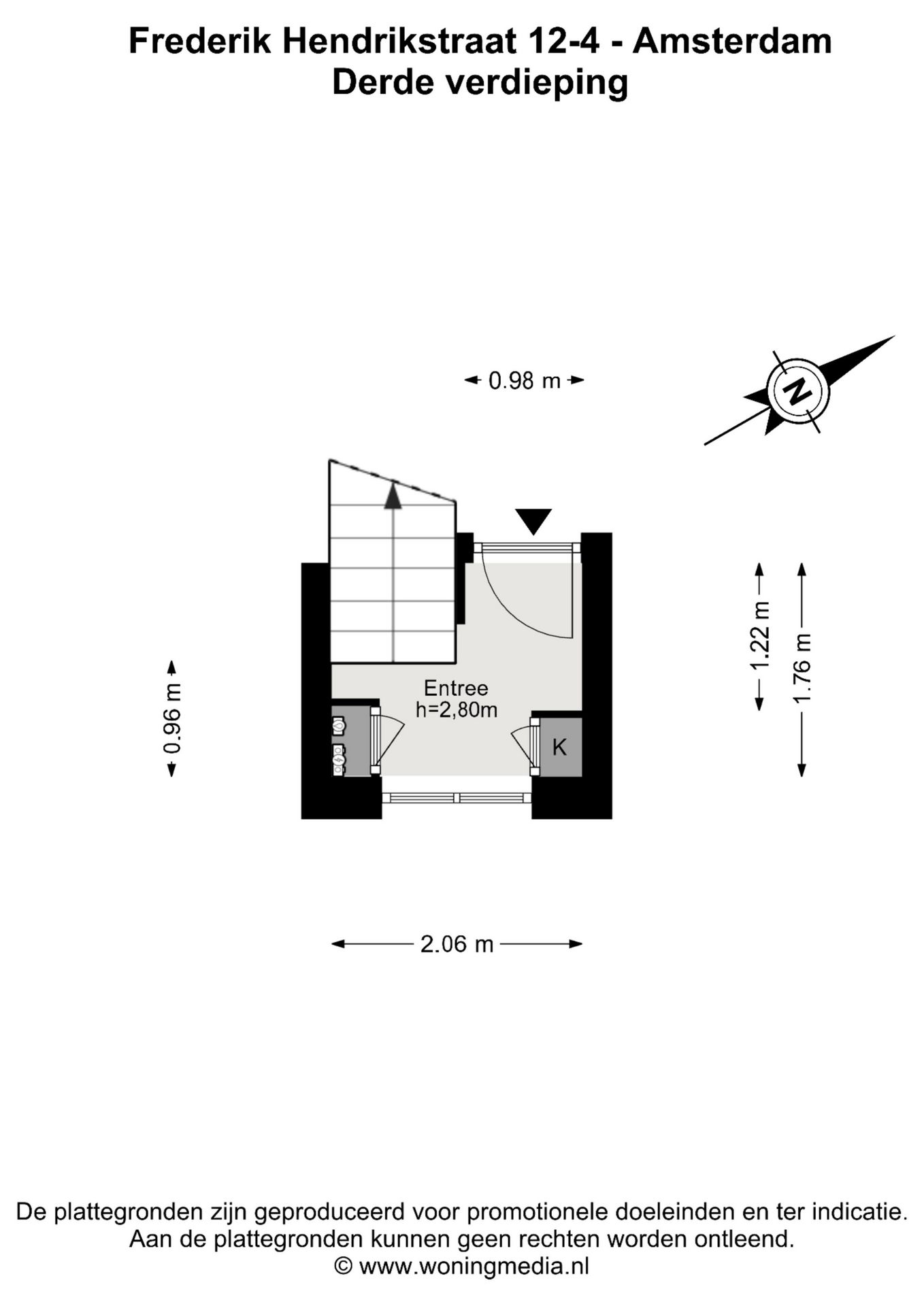 Foto 21 van Frederik Hendrikstraat 12-4