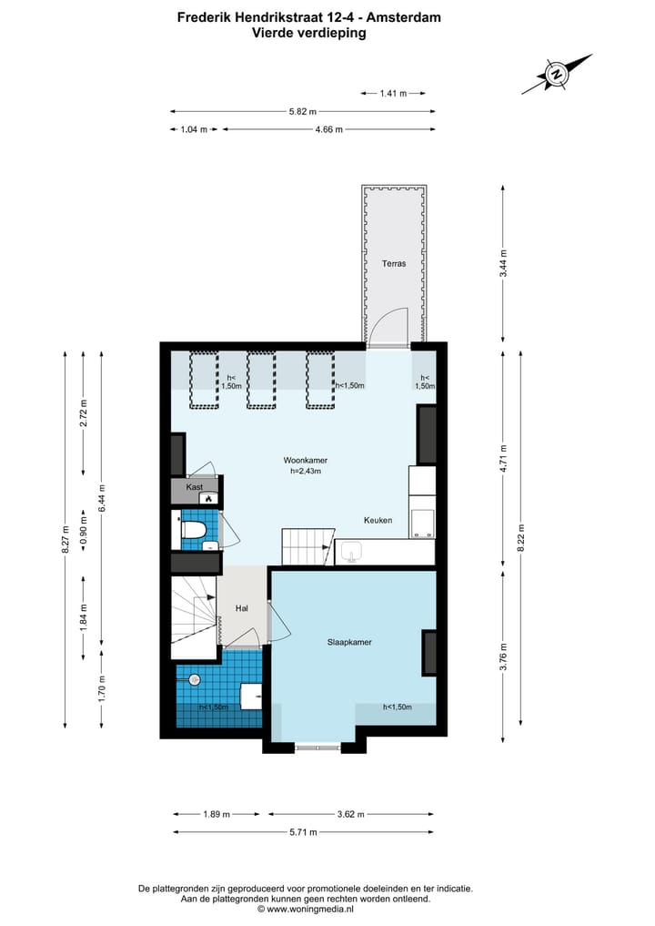 Photo 22 of Frederik Hendrikstraat 12-4