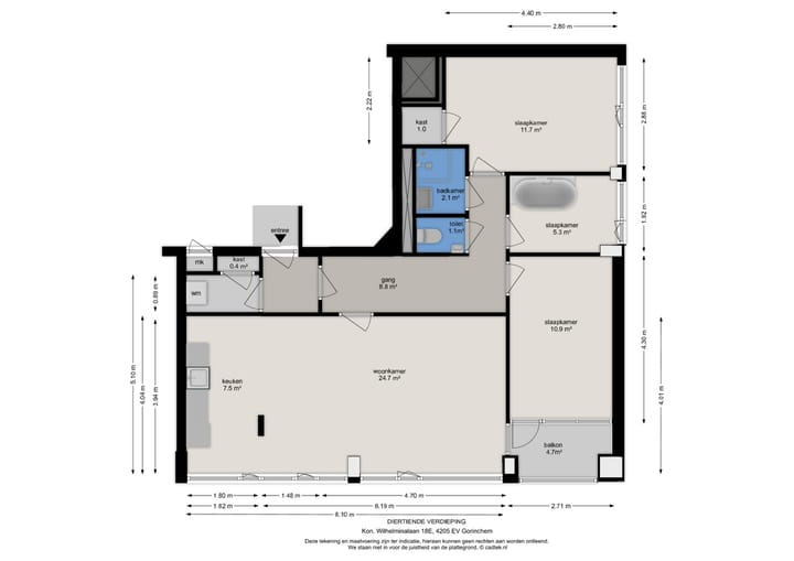 Foto 20 van Koningin Wilhelminalaan 18-E