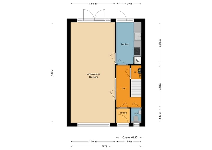 Foto 59 van Gruttostraat 18